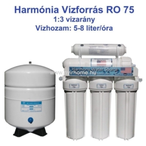 RO 75 víztisztító, Tradicionális 5 lépcsős vízszűrő, tartályos víztisztító, HVF RO 75