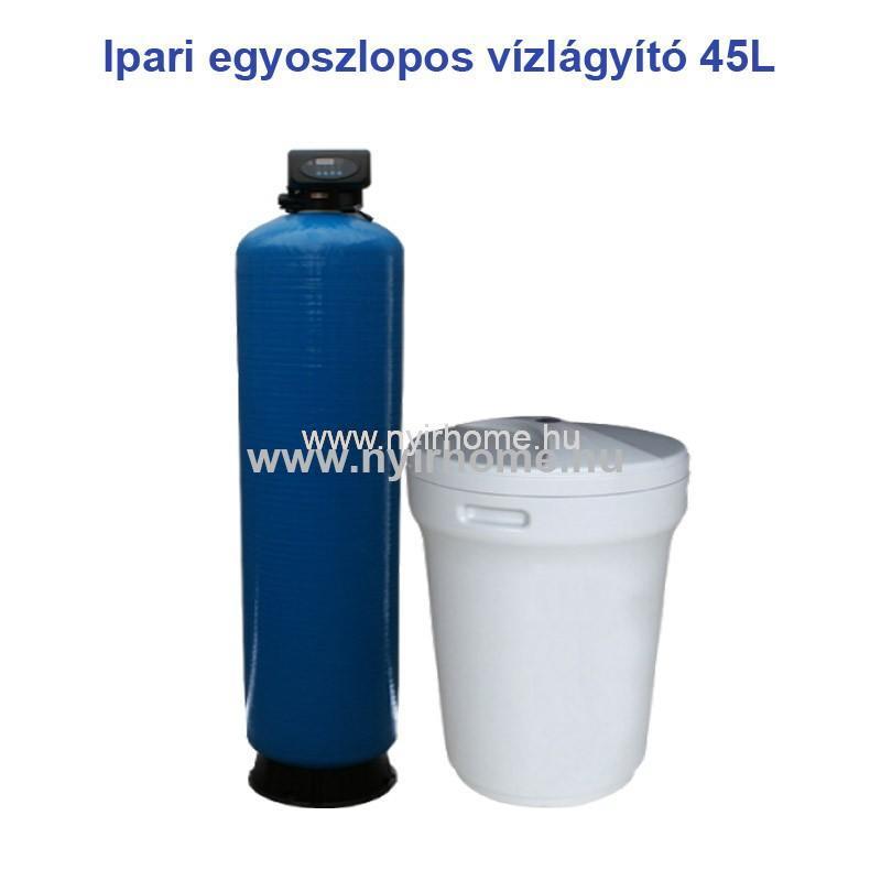 BlueSoft 180V/63 ipari egyoszlopos vízlágyító 45L 1 ipari egyoszlopos vizlagyito 45L