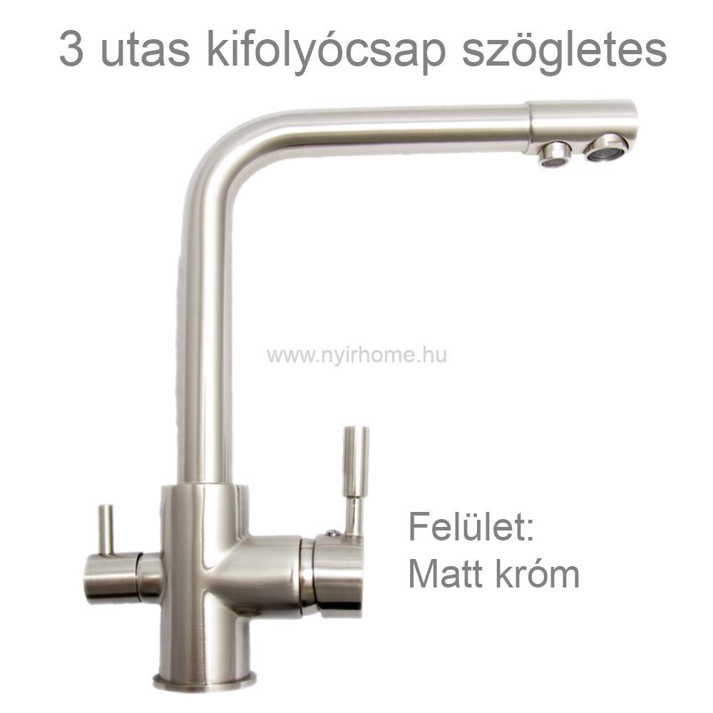3 utas kifolyócsap szögletes matt 1 harom utas kofolyocsap szogletes matt