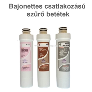 Bajonettes szuro garnitura quick