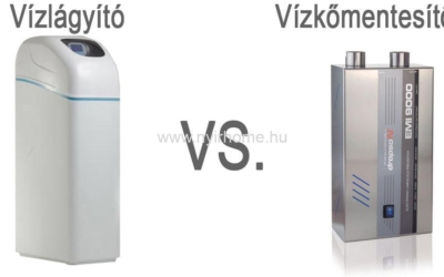 Blog 7 Melyik a jobb? A vízlágyító vagy a vízkőmentesítő?