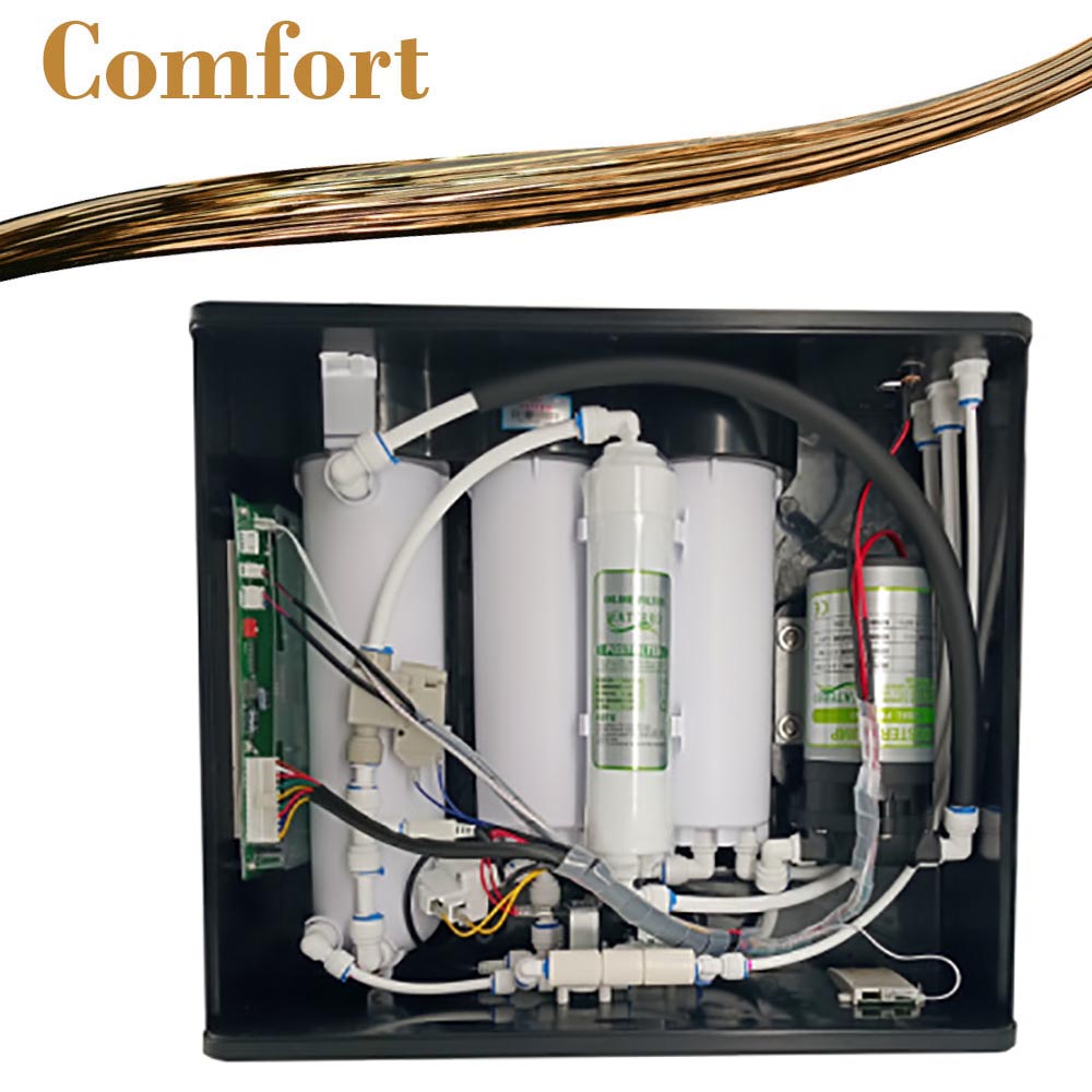 RO 800 Comfort direkt átfolyós víztisztító 2 RO 800 Comfort tartály nélküli direktátfolyós víztisztító belülről