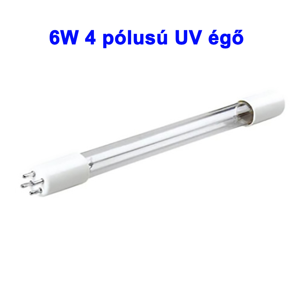 6W 4 pólusú UV égő 1 6W 4 pólusú UV égő